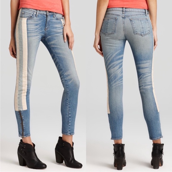 Rag & Bone women’s The Skinny Racer Relay jeans size 27 - Picture 10 of 17